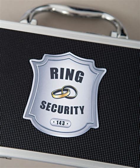 Ring Security Kit Editable Badge + Logo | Ring security, Rings, Engagement party wedding