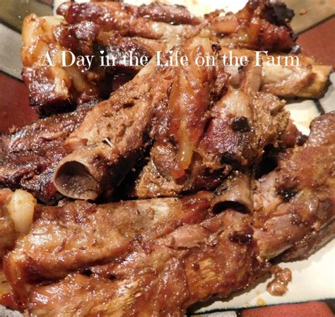 A Day in the Life on the Farm: Slow Cooker Chinese Spare Ribs # ...