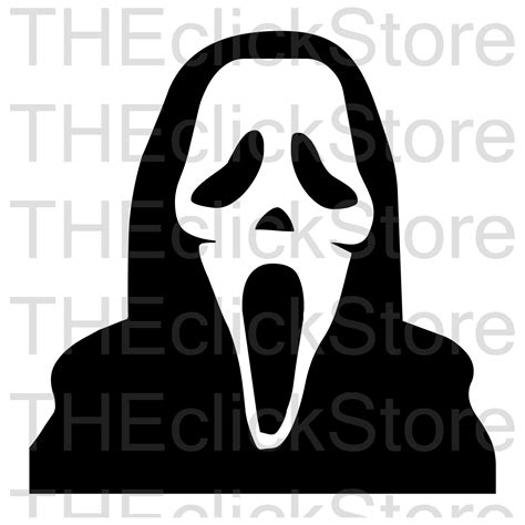 Scream Mask SVG PNG DXF Eps Jpg Digital Download Best - Etsy