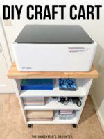 DIY Rolling Craft Cabinet with Free Plans - The Handyman's Daughter