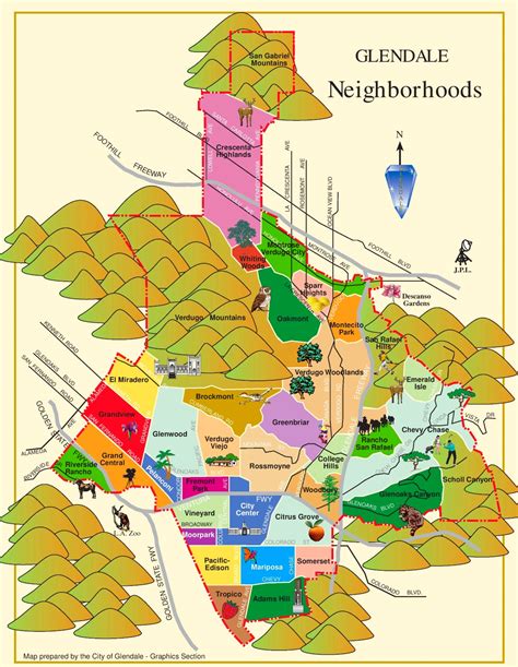 Glendale AZ District Map