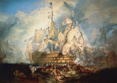 Historical Firearms - The Battle of Trafalgar in Art The Battle of...