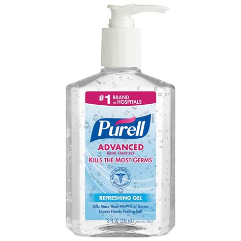 GOJO® Purell® 9652-12 Advanced Instant Hand Sanitizer Gel