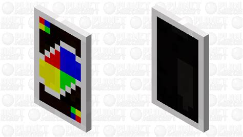 Uno Black Card Minecraft Mob Skin