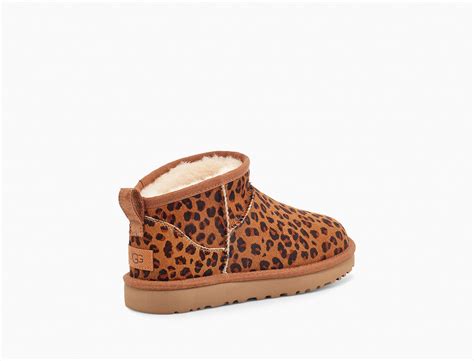 UGG® Classic Ultra Mini Leopard Boot for Women | UGG® UK