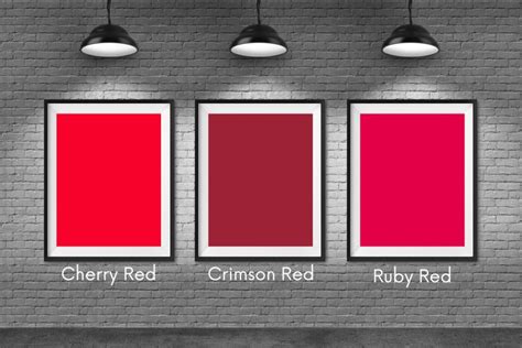 Cherry Red vs Crimson Red vs Ruby Red – Shades Of Red Explained ...