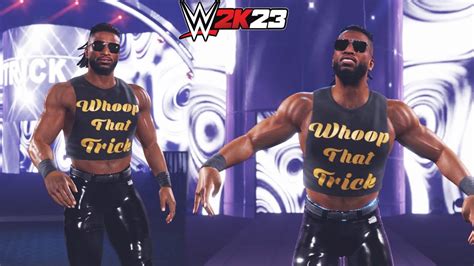 WWE 2K23 Trick Williams DLC Preview , Entrance, Finisher ,Signature ...