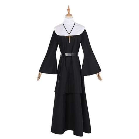 The Conjuring 2 The Nun Uniform Cosplay Costume