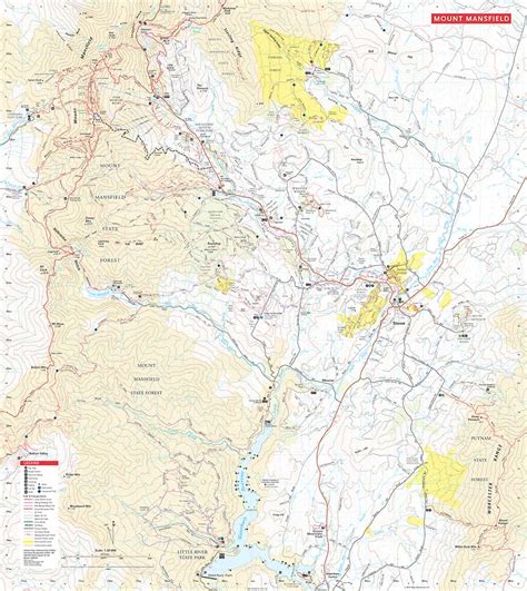 Northern Vermont Hiking Trails - Map Adventures