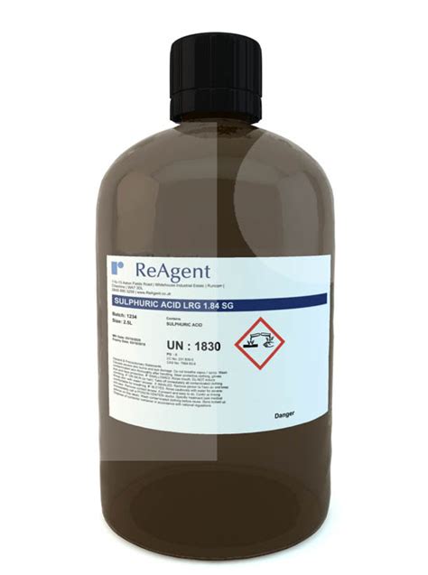 Sulphuric Acid | Buy Sulfuric Acid Online | UK Suppliers