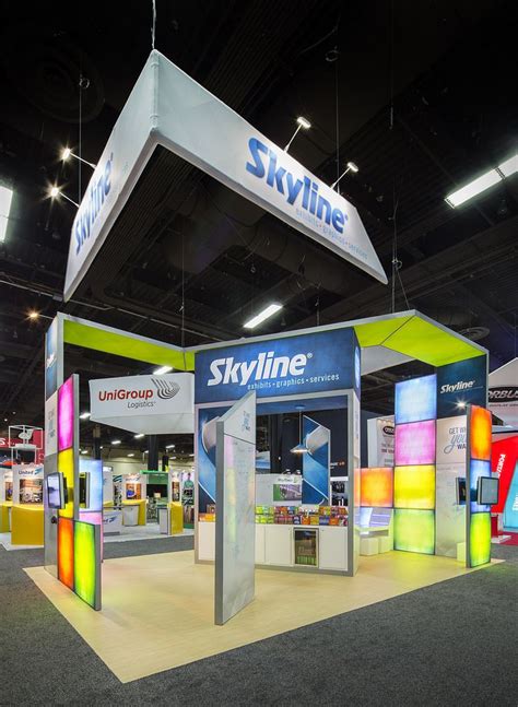 Skyline Exhibits at EXHIBITORLIVE 2015 | Trade show booth design, Exhibition, Tradeshow booth