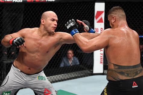 UFC Fight Night 142 Results: Junior dos Santos Wins Main Event via TKO