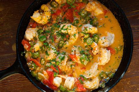 Shrimp and Okra Stew Recipe on Food52 | Recipe | Fish stew recipes, Okra stew, Mediterranean ...