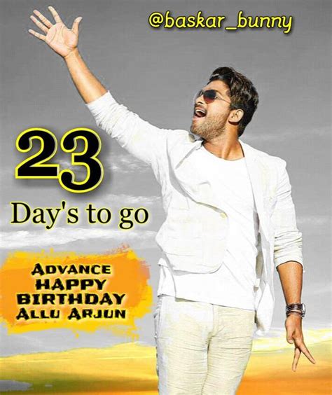 Allu Arjun's Birthday Celebration | HappyBday.to