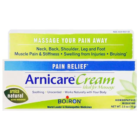 Boiron Arnicare Cream Pain Relief All Natural - Shop Herbs & Homeopathy ...