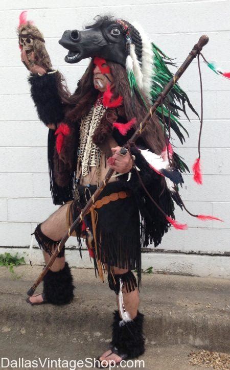 Extravagant American Indian Shaman Costume - Dallas Vintage Clothing & Costume Shop