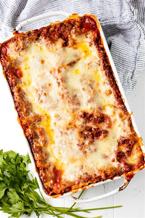 Most Amazing Lasagna 1 - thestayathomechef.com