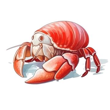 Hermit Crab Sea Animal Illustration, Hermit Crab, Underwater, Wildlife ...