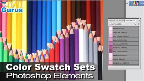 How You Can Download Adobe Photoshop Color Swatches for Photoshop Elements - YouTube