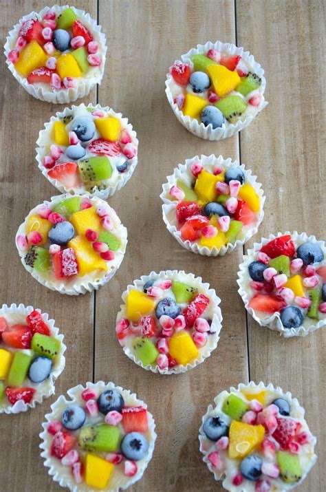 Frozen Yogurt Fruit Cups- Vegan and Gluten Free - Veggie World Recipes