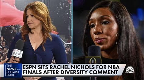 ESPN sits Rachel Nichols for NBA Finals after diversity comments