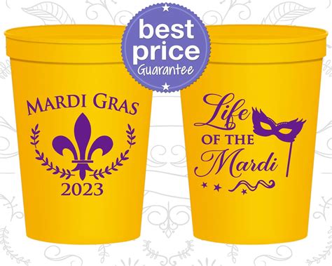 Mardi Gras Cups, Mardi Gras Party Favors, Mardi Gras Throws, Mardi Gras ...