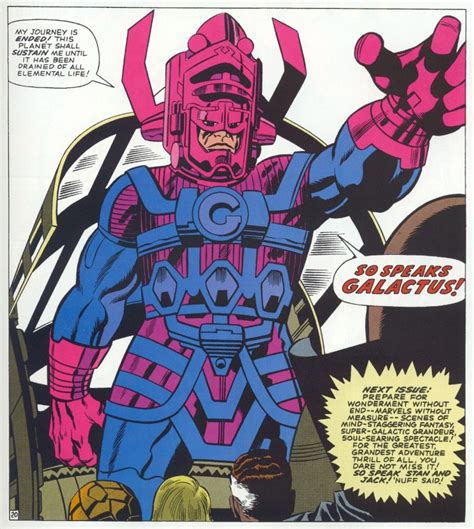 Silver Age Comics: The Silver Surfer and Galactus