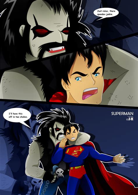 Superman vs Lobo by jotakaanimation on DeviantArt