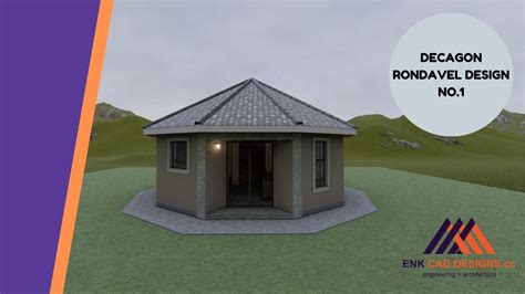 Small Rondavel House Design - ID RH0002 - YouTube