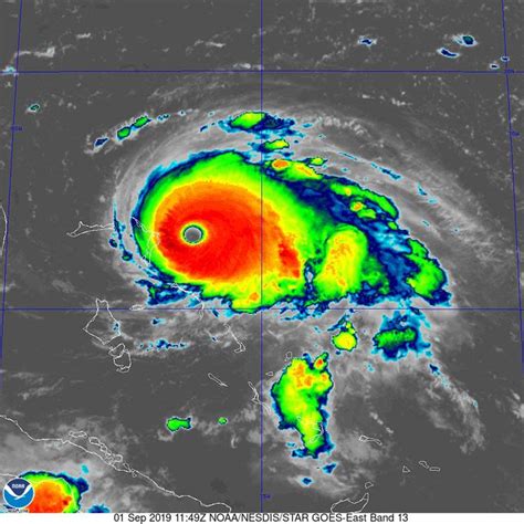 Hurricane Dorian now a Category 5 hurricane - The Filipino Times