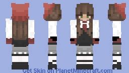 Skin girl suit Minecraft Skin