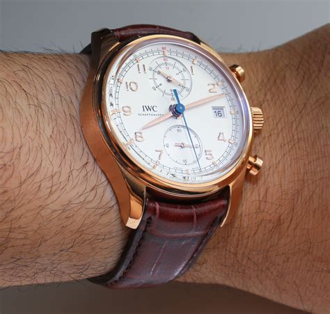 IWC Portuguese Chronograph Classic Watch Review | aBlogtoWatch