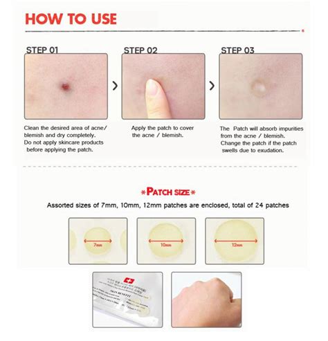 Acne Stickers Pimple Blemish Spot Stickers for facial treatment