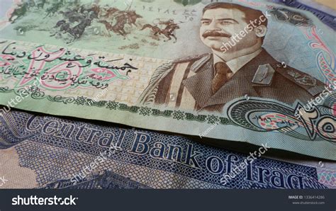 Old New Iraqi Dinar Banknotes Stock Photo 1336414286 | Shutterstock