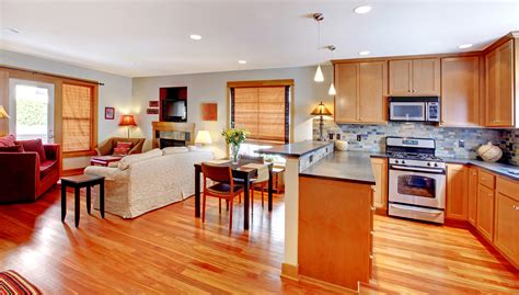 20 Stunning Open Floor Plan Kitchen And Living Room Pictures - Lentine Marine