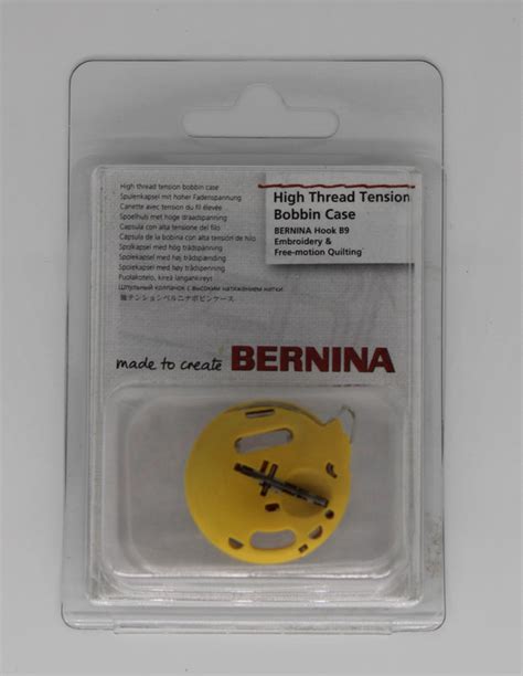 Bernina High Tension Yellow / Golden Bobbin Case – Aurora Sewing Center