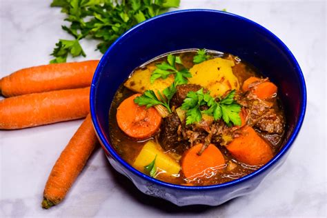 Balsamic Beef & Carrot Stew - Liz Winters Wellness