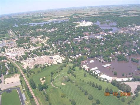 Aerial Photos Of Waverly, Iowa Flood