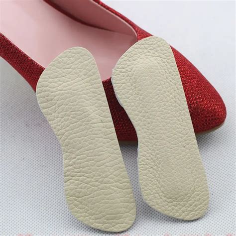 2 * Pair Women High Heel Shoe Pads Protection Brace Protector Calfskin Film Shield Sole Sticker ...