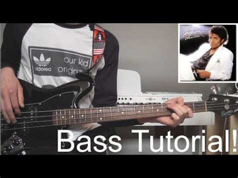 EASY Billie Jean Bass Tutorial! Billie Jean By Michael Jackson Bass Cover - YouTube