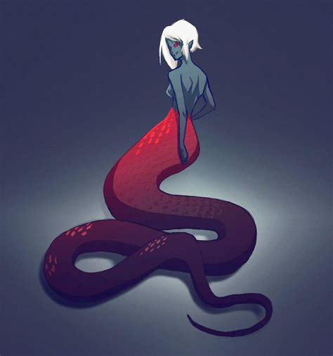 Naga by doven | Creature concept art, Concept art characters, Furry art