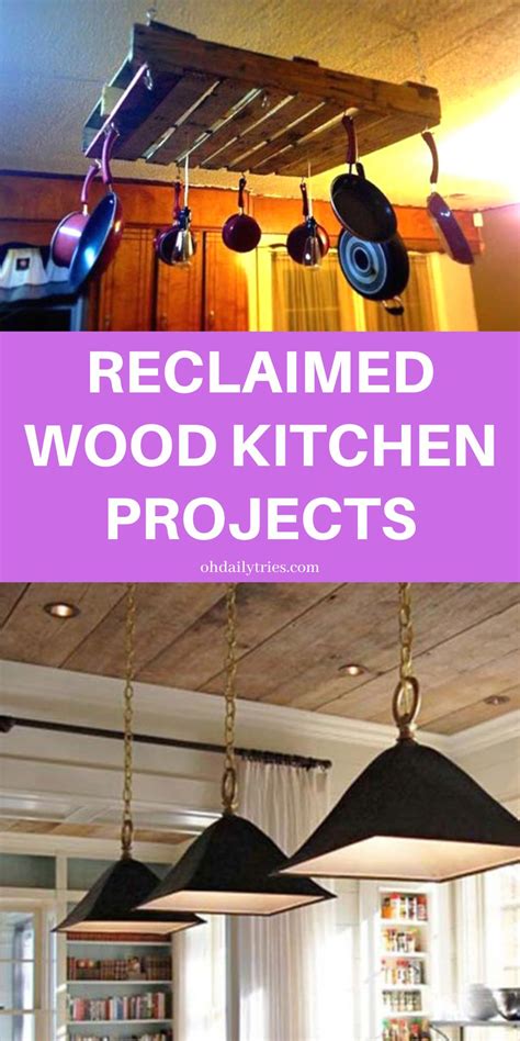 Use Reclaimed Wood in Your Kitchen | Reclaimed wood kitchen, Reclaimed wood kitchen island ...