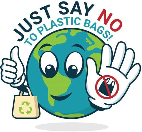 say no to plastic bags |save environment|NO plastic|save earth ...