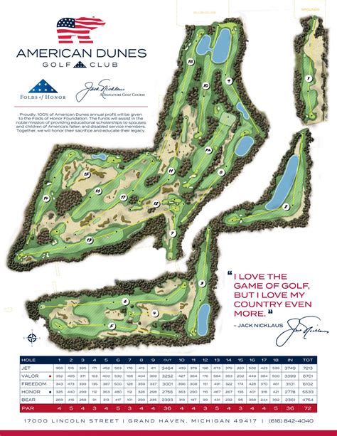 American Dunes Golf Club, Grand Haven, Michigan - Golf course ...