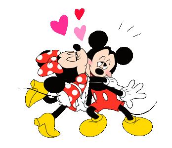 Mickey Mouse Minnie Mouse Sticker - Mickey Mouse Minnie Mouse Love ...