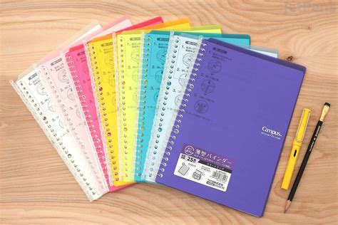 Kokuyo Campus Smart Ring Binder Notebook - B5 - 26 Rings - Blue Green ...