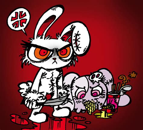 (Doodle) Bloody Bunny by ANDREU-T on DeviantArt