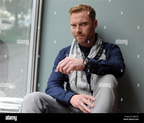 Irish singer Ronan Keating is pictured at a photoshoot in Berlin ...