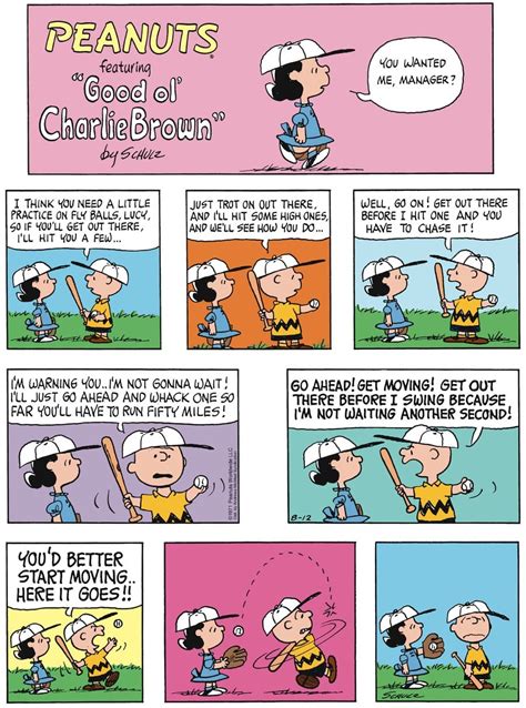 Today's Peanuts Comic | Sunday, August 12, 2018 : peanuts