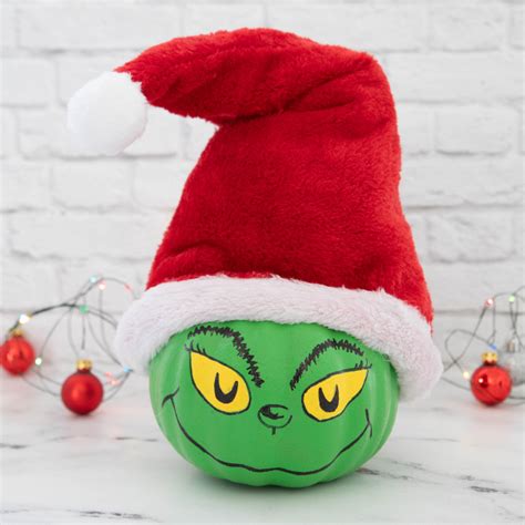 Grinch Pumpkin Painting Craft